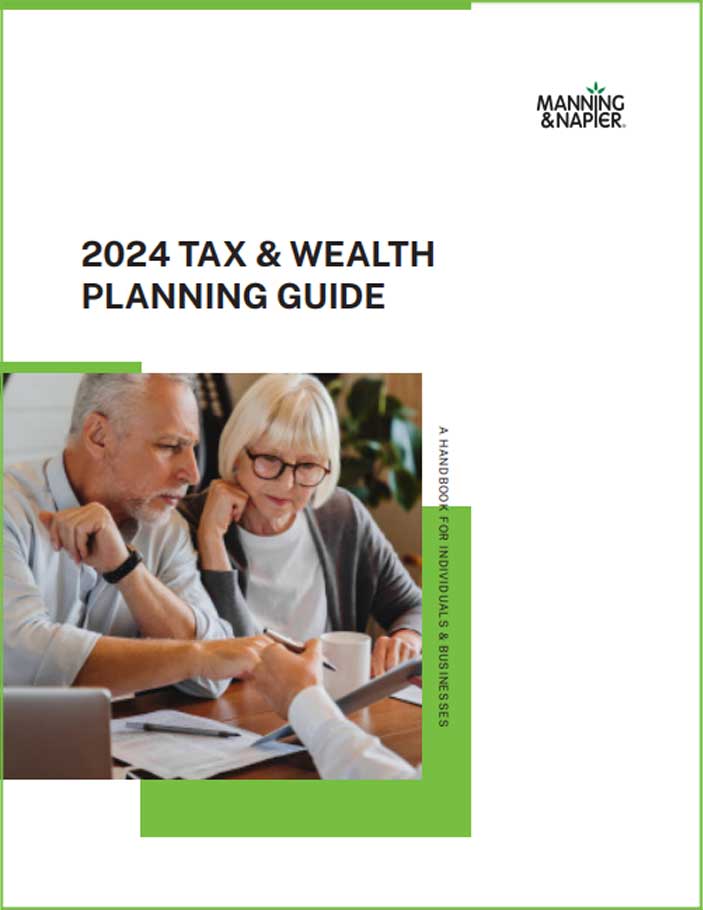 2024 Tax & Wealth Planning Guide Manning & Napier